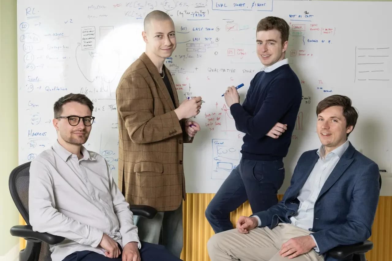 Illustration generated by AI: Editorial image for DeepMind alumni's AI agent beats Claude and GPT-5.5 at redoing science