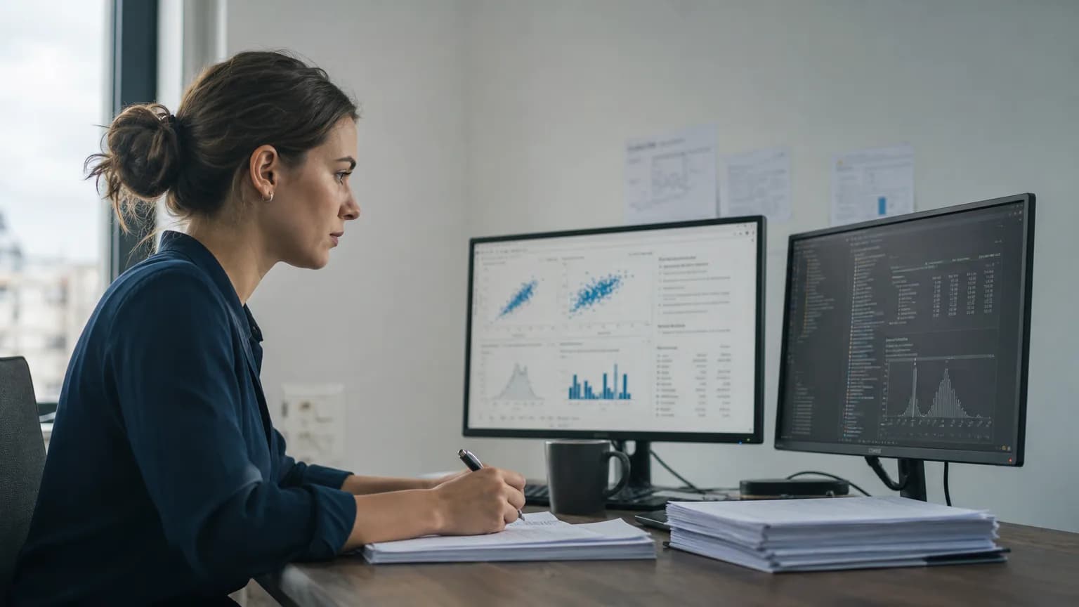 Illustration generated by AI: Editorial image for When AI Exposure Scores Disagree by 11x, a New Statistical Fix Steps In