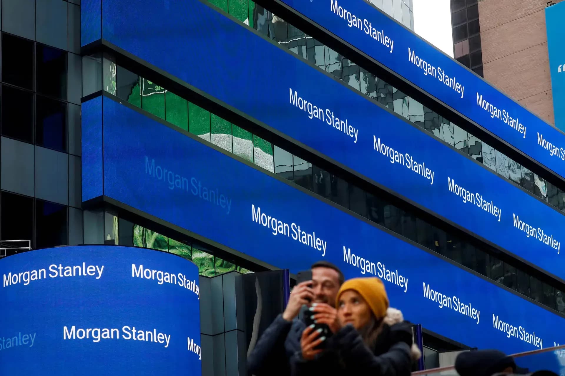 Illustration generated by AI: Editorial image for Morgan Stanley Turns AI Data Centers Into Wall Street's Newest Bond Machine