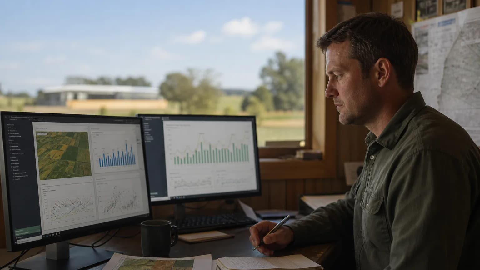 Illustration generated by AI: Editorial image for A New Synthetic Data Pipeline Boosts Crop-Prediction Models Across a Dozen Farm Sites