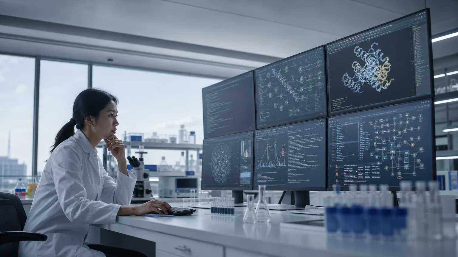 Illustration generated by AI: Editorial image for Two New Systems Push AI Toward Autonomous Science Writing and Long-Form Story Memory