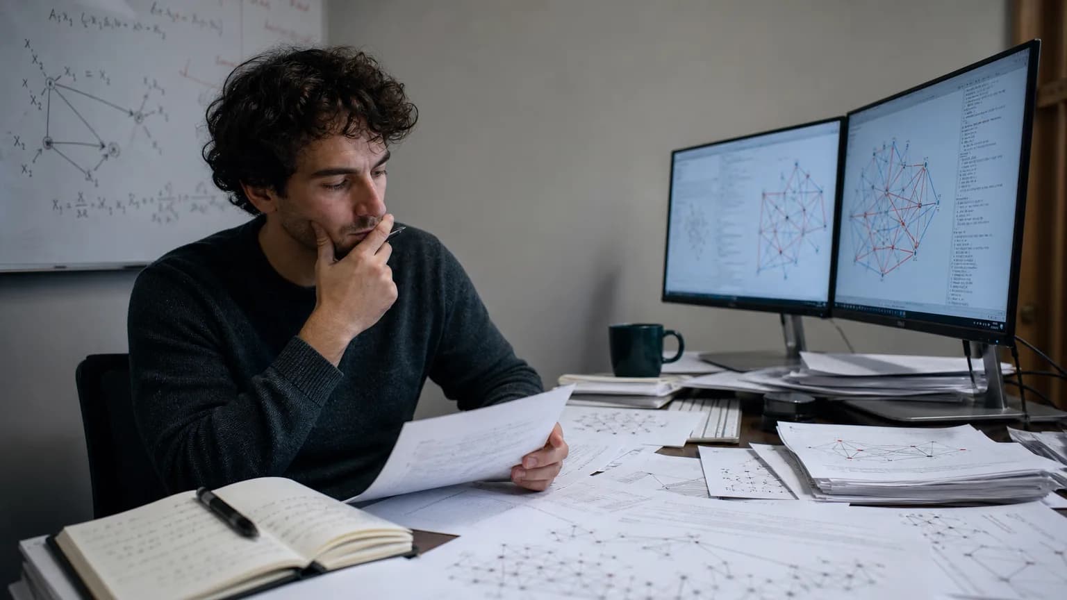 Illustration generated by AI: Editorial image for More Data, More Confusion: New Study Shows Bayesian Causal Discovery Can Break Down as Sample Size Grows
