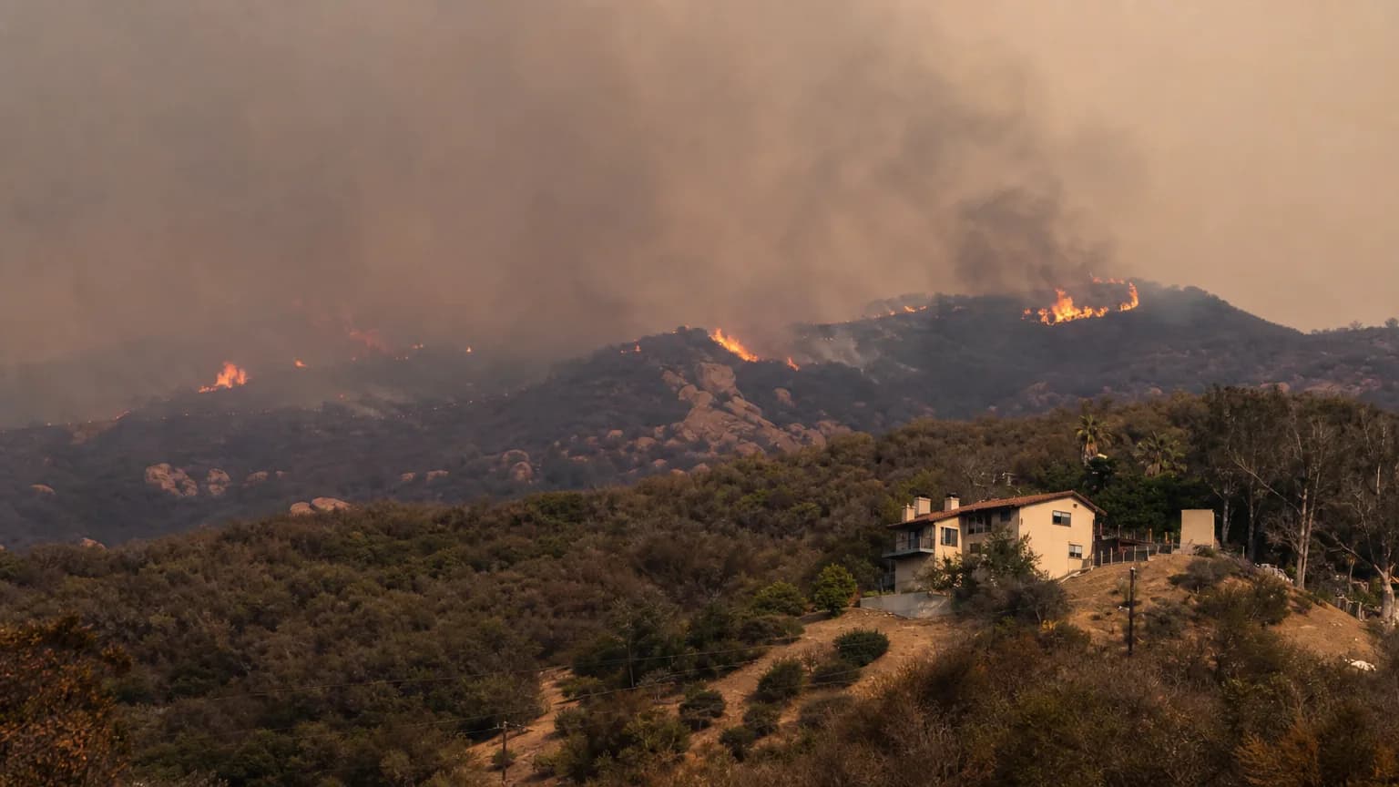 Illustration generated by AI: Editorial image for ChatGPT Logs Fail to Convict: Palisades Fire Arson Trial Ends in Mistrial