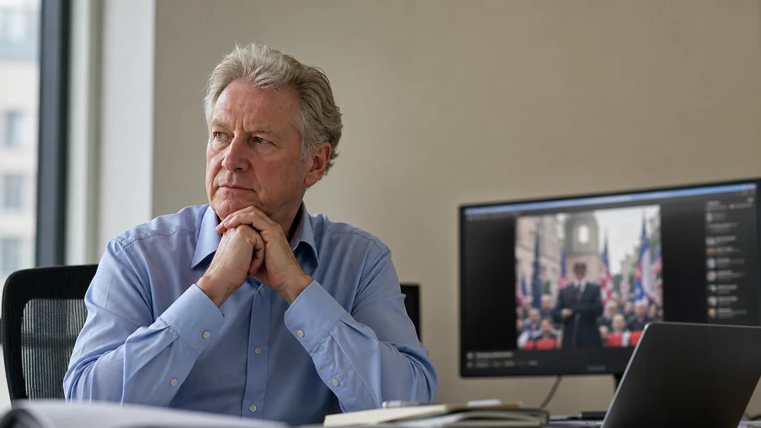 Illustration generated by AI: Editorial image for Fund Manager Geoff Wilson Deletes Divisive AI-Generated Content Amid Scrutiny