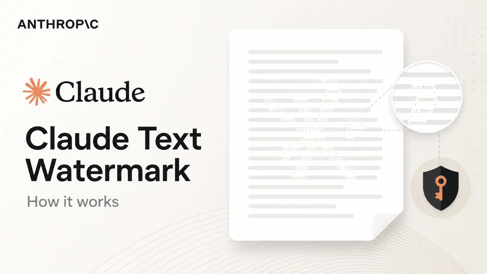 Illustration generated by AI: Editorial image for Anthropic Details How Claude's New Text Watermark Works