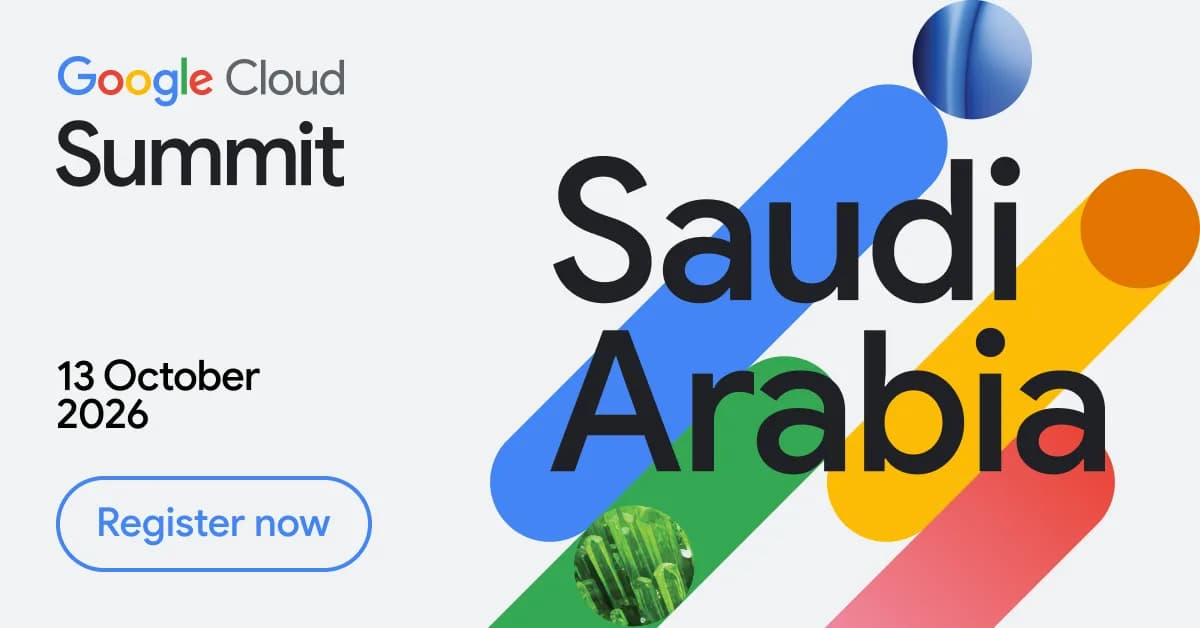 Illustration generated by AI: Google Cloud Summit Saudi Arabia 2026 event artwork