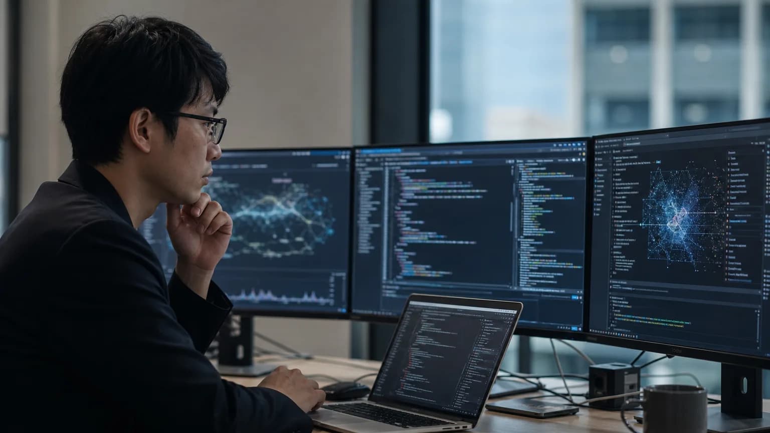 Illustration generated by AI: Editorial image for AI Ecosystem Accelerates: New Developer Tools, Enhanced LLMs, and Specialized Agents Drive Innovation
