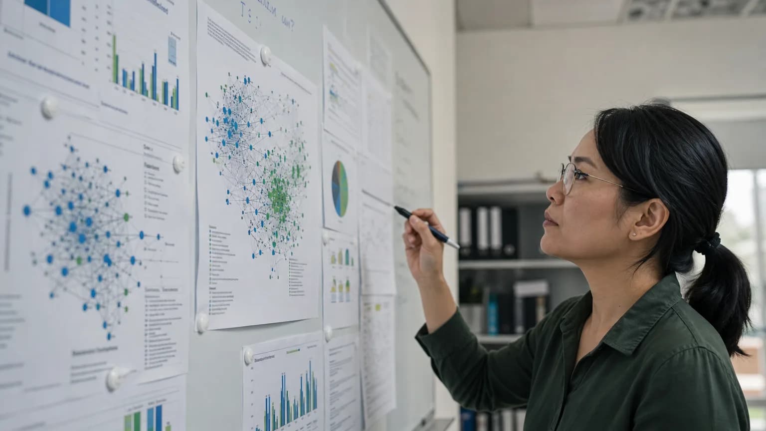 Illustration generated by AI: Editorial image for When AI Draws the Map, the Territory Changes: A Study on Classifying Public Administration Research