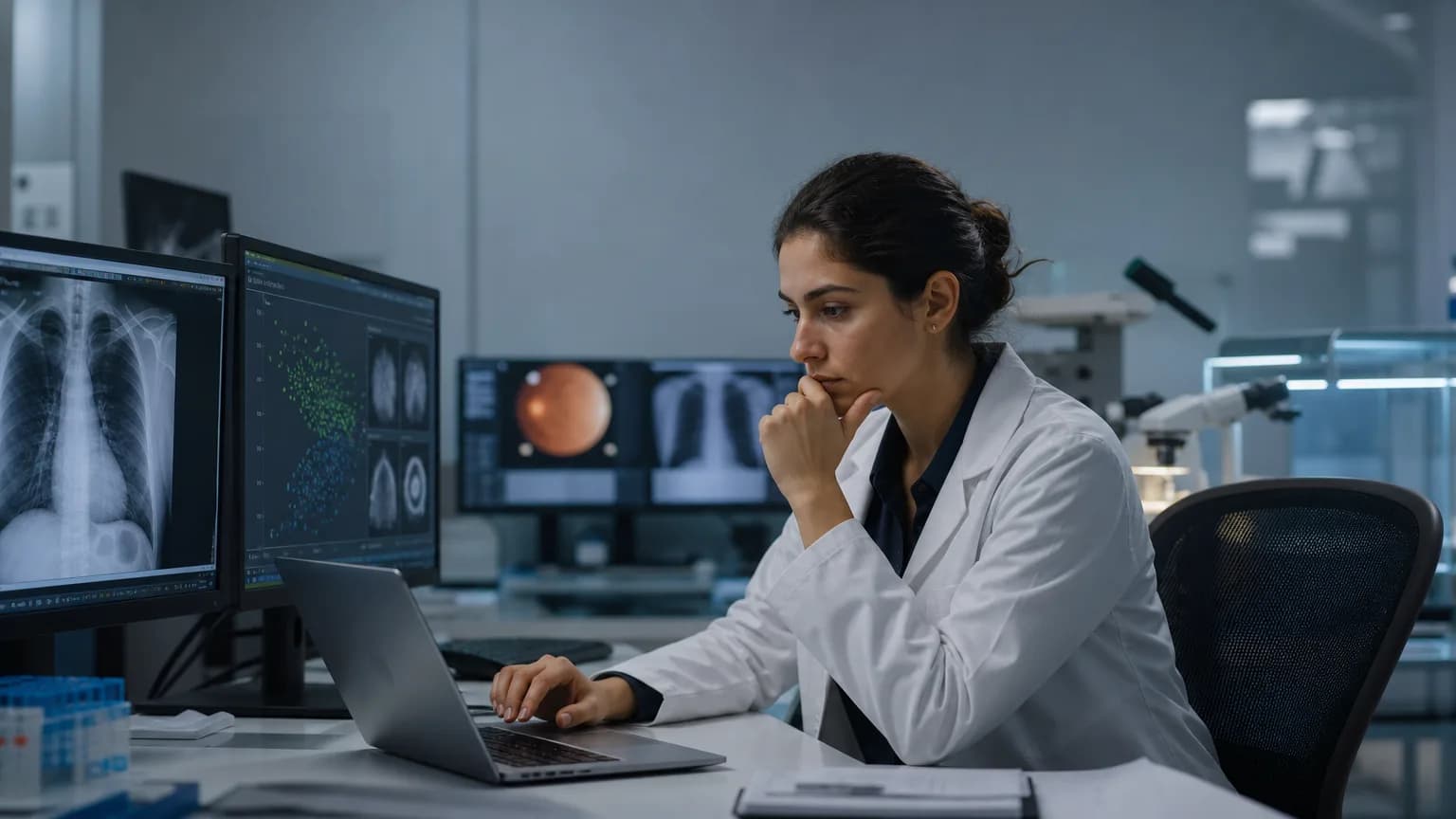 Illustration generated by AI: Editorial image for When Medical AI Can't See Who It's Failing, CAPRA Fills the Blind Spot