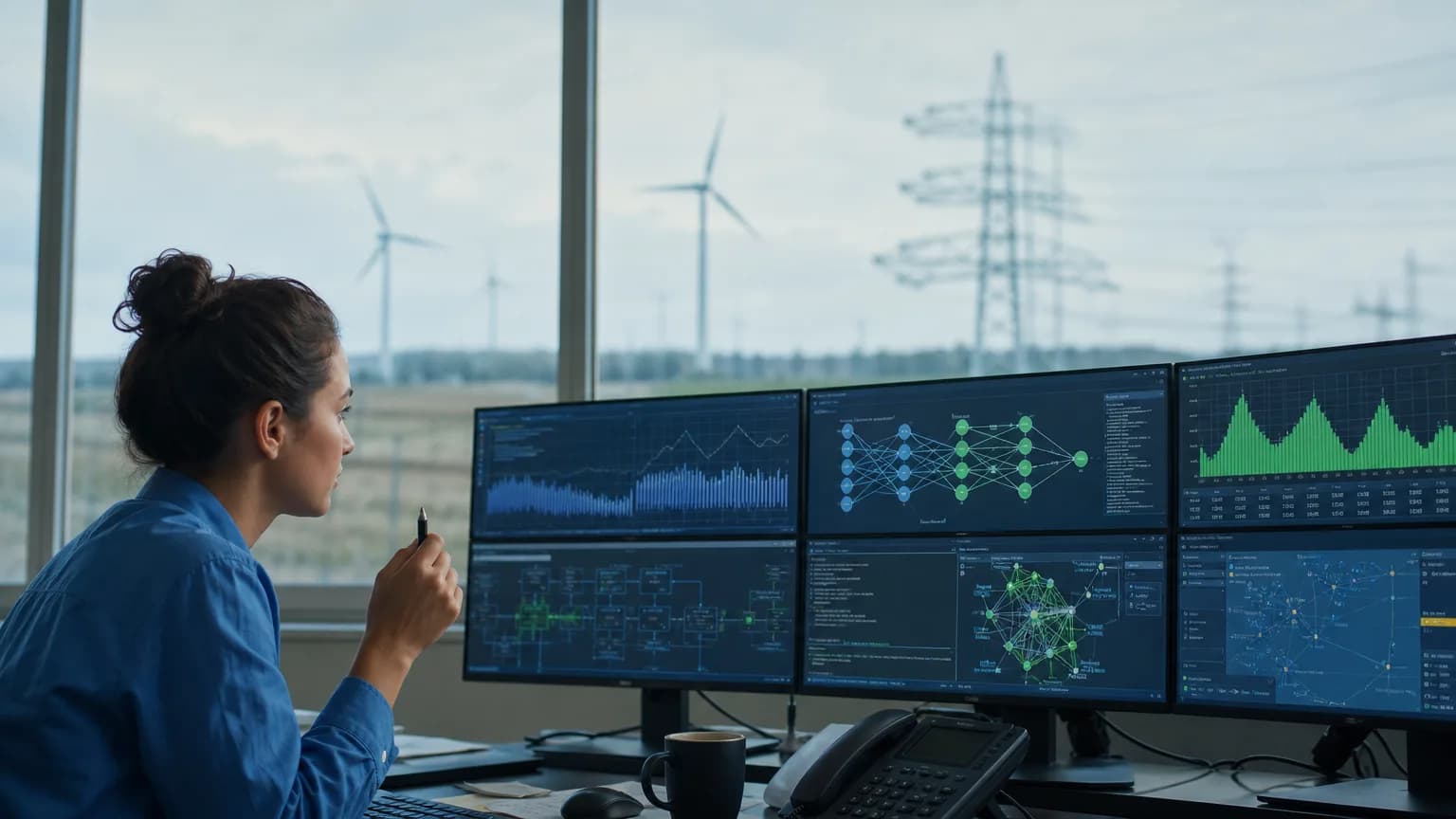 Illustration generated by AI: Editorial image for A Penalty Term Could Fix Federated Learning's Blind Spot for Grid Safety