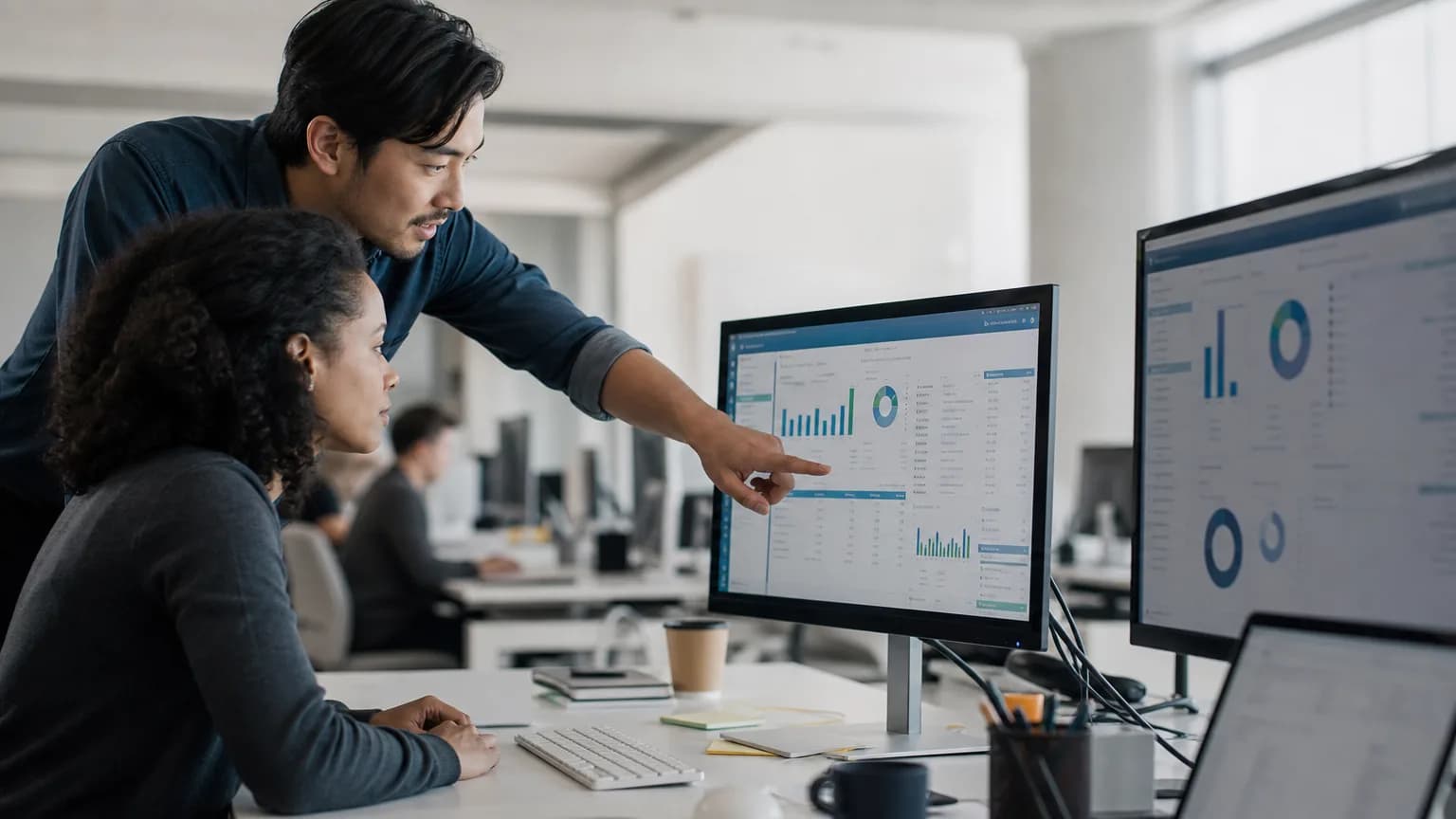 Illustration generated by AI: Editorial image for AWS Retools QuickSight's Q&A Layer, Pushing Business Context Down to the Dataset Level
