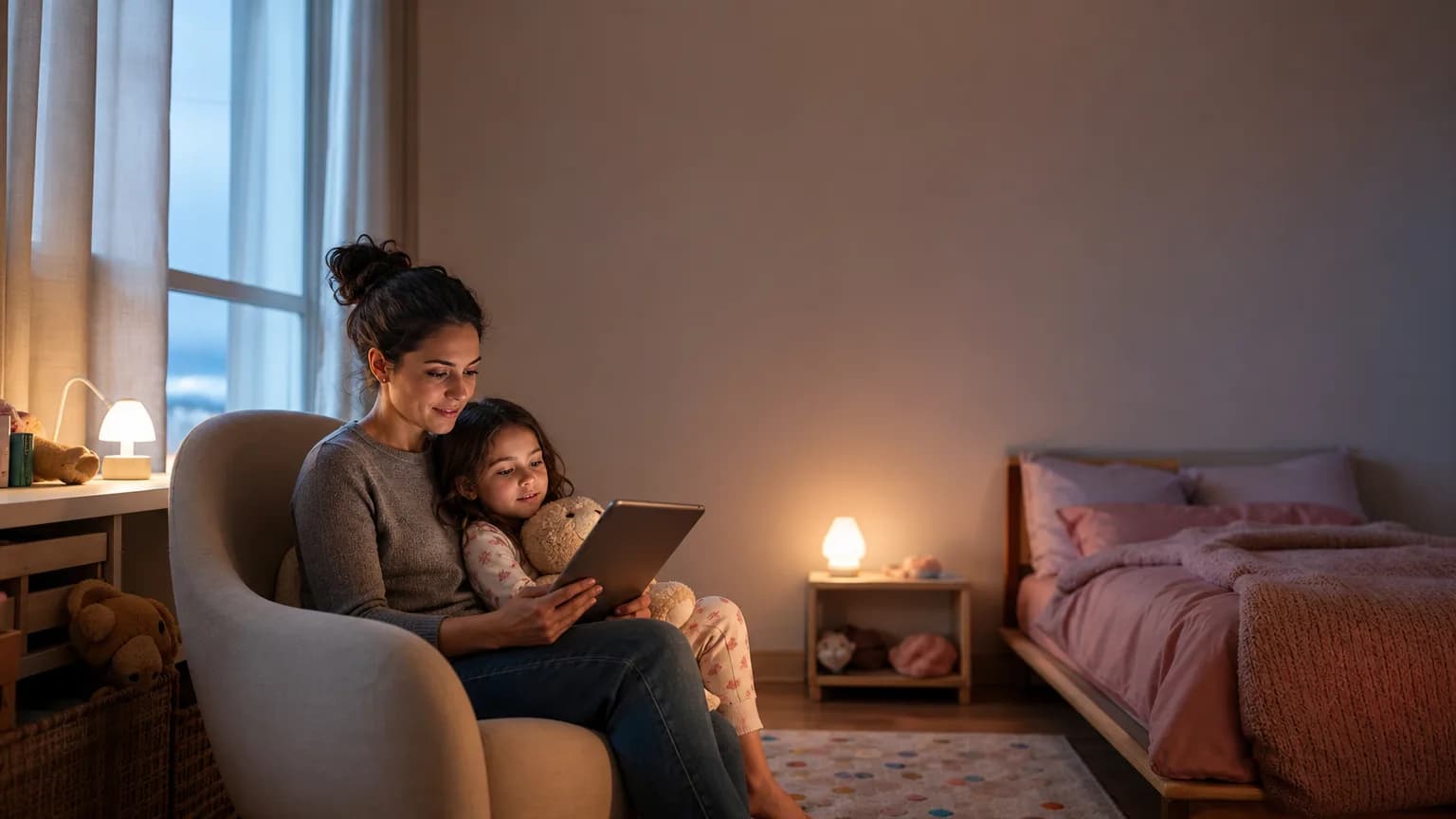Illustration generated by AI: Editorial image for Meta Quietly Tests StoryKit, an AI App That Writes Bedtime Stories for Your Kids