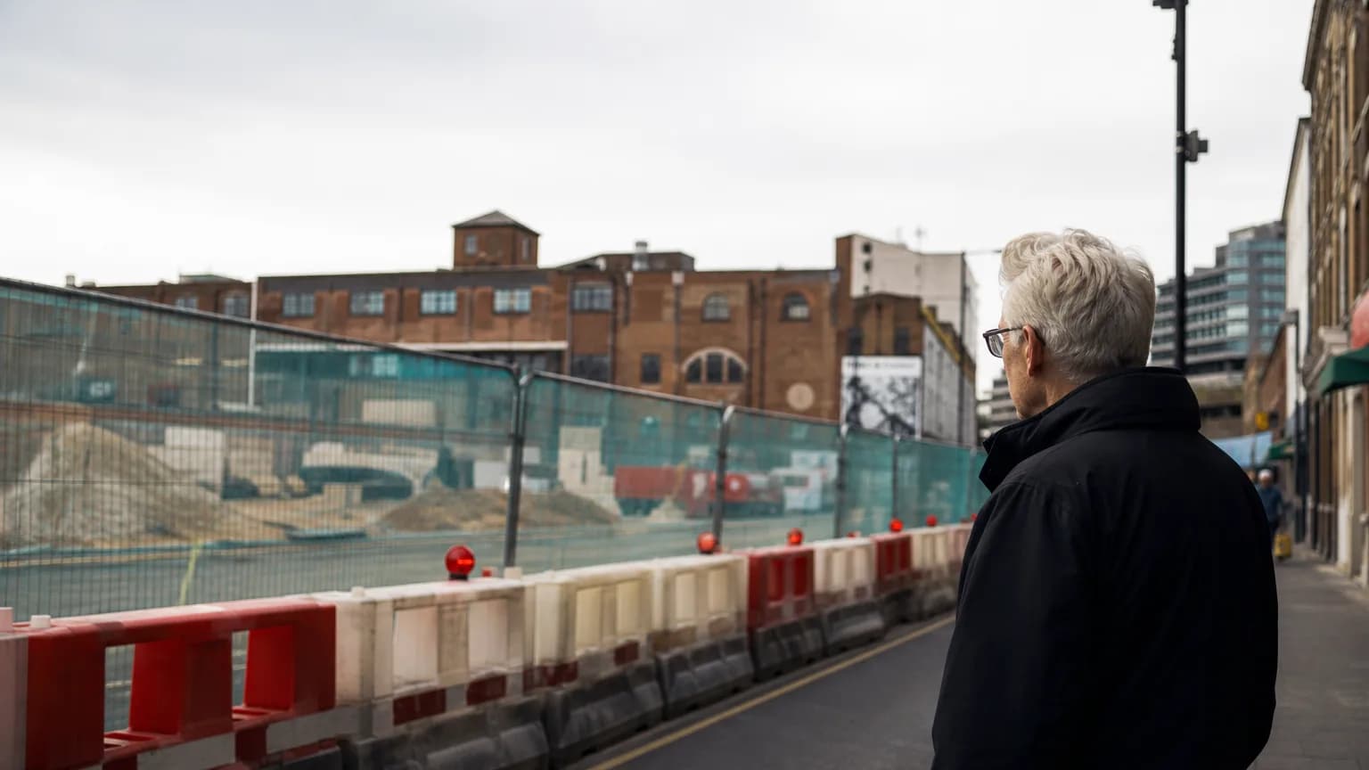 Illustration generated by AI: Editorial image for Whitehall to Decide Fate of Brick Lane Datacentre After Council Rejection