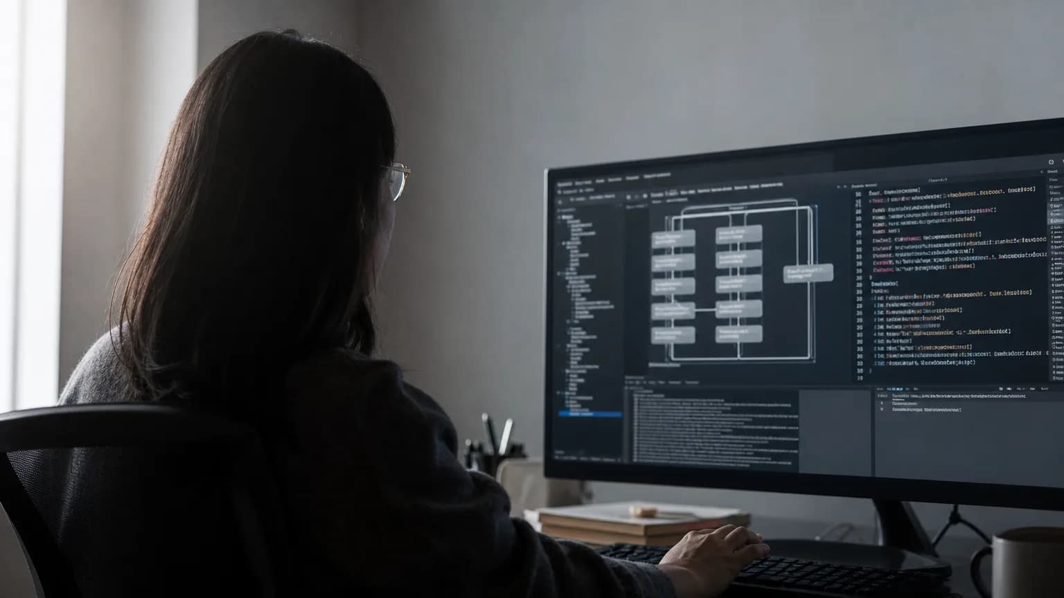 Illustration generated by AI: Editorial image for AWS SageMaker JumpStart adds six specialized open models