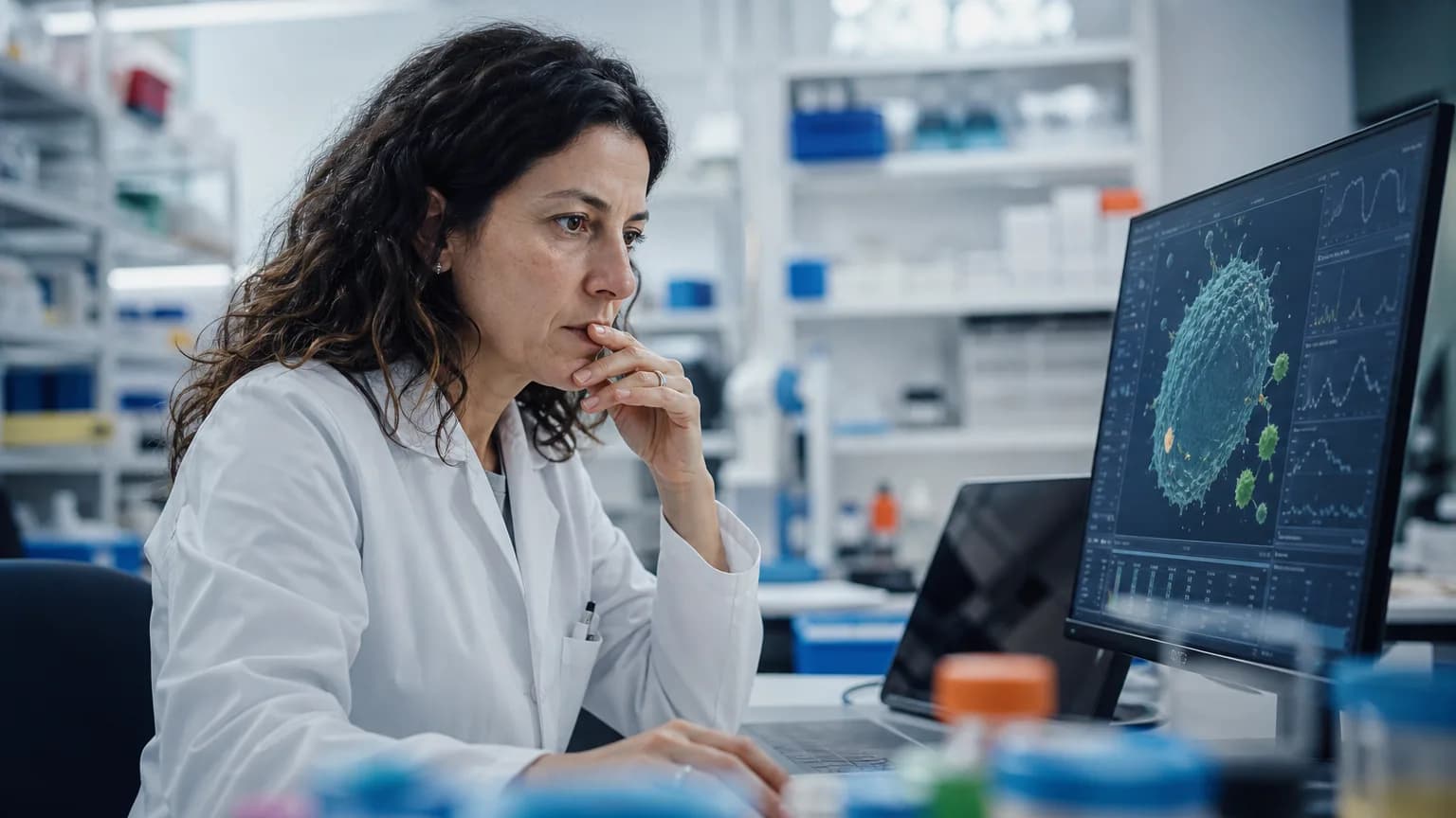 Illustration generated by AI: Editorial image for GPT-5 Pro Unlocks Three-Year Immunological Mystery, Revolutionizing T-Cell Research