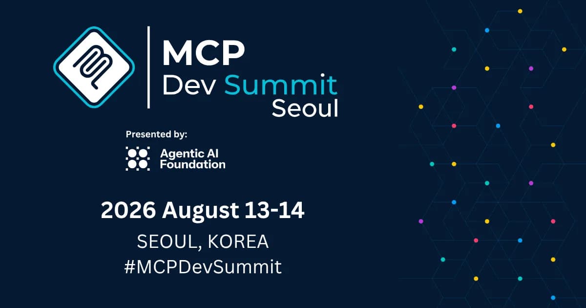 Illustration generated by AI: Editorial image for MCP Dev Summit Seoul Set for August 13-14, 2026