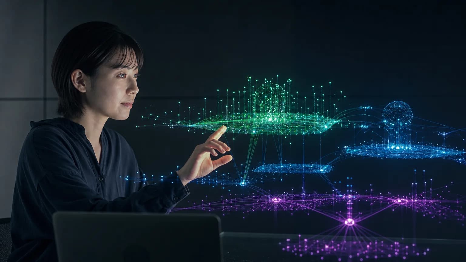 Illustration generated by AI: Editorial image for Beyond Data Reproduction: New 6G Paper Proposes AI Models That Generate, Not Just Transmit, Communication