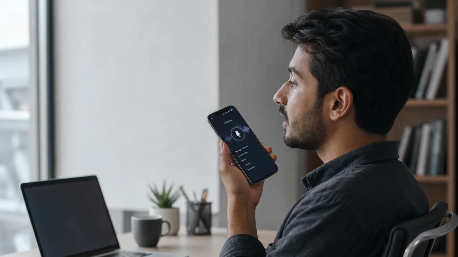 Illustration generated by AI: Editorial image for FoneClaw Lets You Run Your Android Phone by Just Talking to It