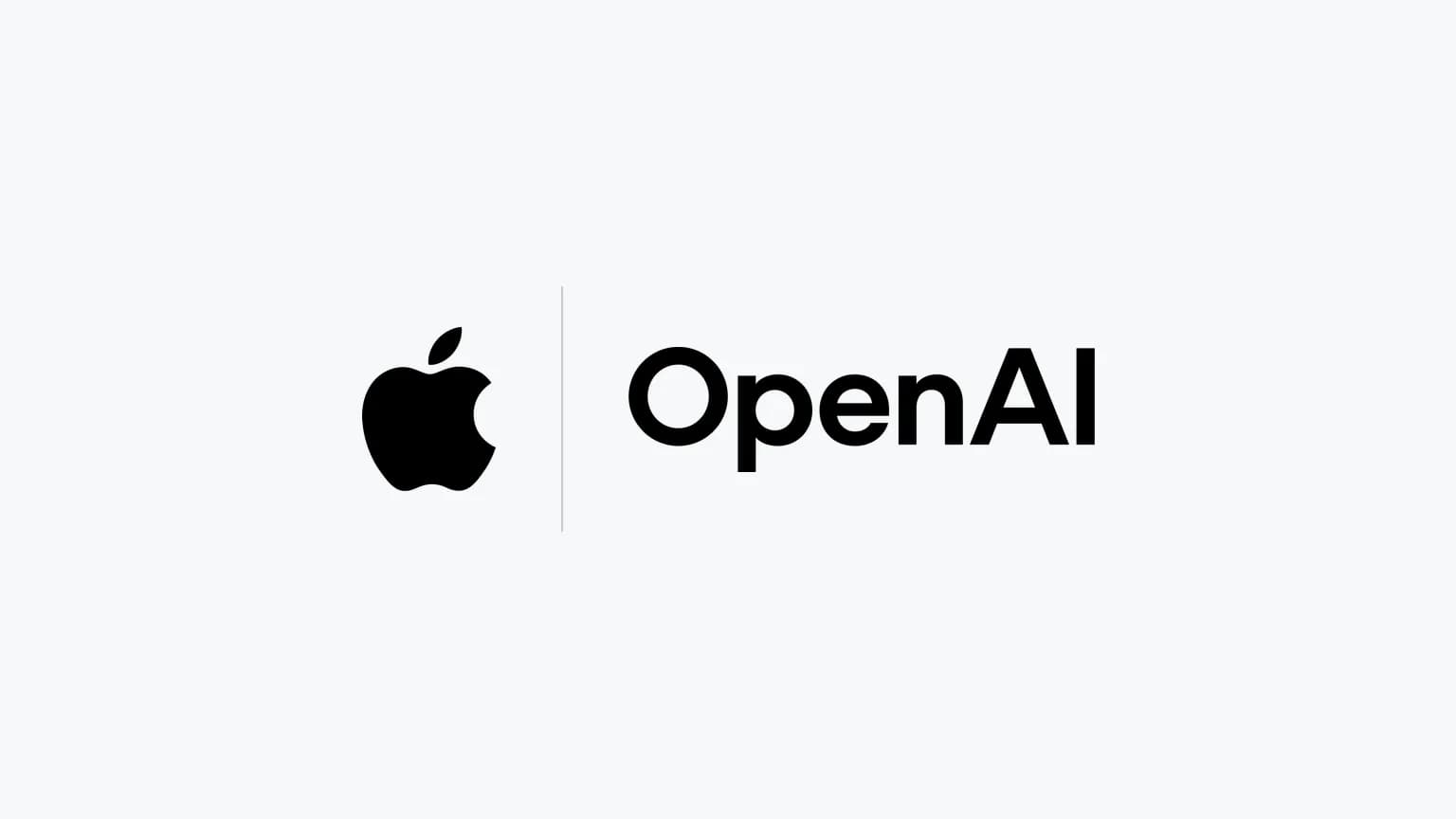 Apple and OpenAI logos